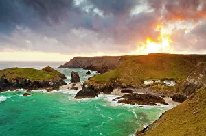 Cove Prints: Kynance Cove, Lizard, Cornwall, England, United Kingdom, Europe