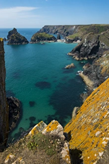 Cove Prints: Kynance Cove on the Lizard Peninsula, Cornwall, England, United Kingdom, Europe