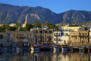 Kyrenia Harbour, Kyrenia, North Cyprus, Cyprus, Mediterranean, Europe