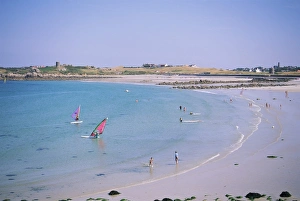 L Ancresse Bay, Guernsey, Channel Islands, United Kingdom, Europe