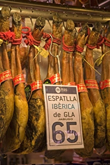 Meat Prints: La Boqueria food market
