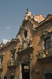 Images Dated 21st April 2008: La Casa de la Marquesa Hotel in Santiago de Queretaro (Queretaro), UNESCO World Heritage Site