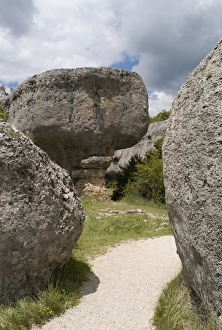 Images Dated 21st May 2008: La Ciudad Encantada rock formations near Cuenca, New Castile, Spain, Europe