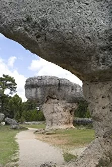 Images Dated 21st May 2008: La Ciudad Encantada rock formations near Cuenca, New Castile, Spain, Europe