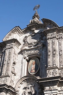 Images Dated 18th April 2010: La Compania church, Historic Center, UNESCO World Heritage Site, Quito