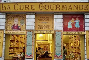 La Cure Gourmand sweet, biscuit and chocolate shop, Brussels, Belgium, Europe