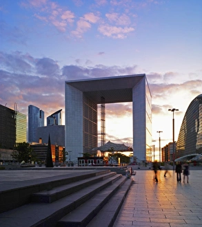 La Defense Prints: La Defense, Paris, France, Europe