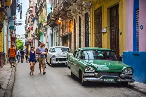 La Habana Vieja (Old Havana), UNESCO World Heritage Site, Havana, Cuba, West Indies