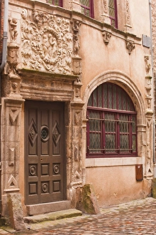 Stereotypically French Prints: La Maison d Adam et Eve in the old town of Le Mans