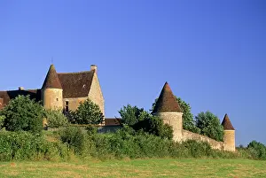 Charming Prints: La Moussetiere manor house, Boissy-Maugis