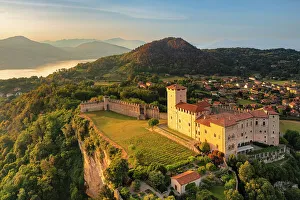 La Rocca di Angera, Angera, Lago Maggiore, Piedmont, Italy