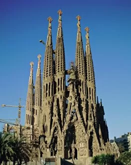 Images Dated 4th September 2008: La Sagrada Familia