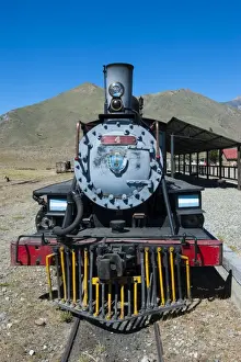 La Trochita, the Old Patagonian Express between Esquel and El Maiten in Chubut Province, Patagonia, Argentina, South America