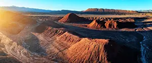 Hues Prints: Labyrinth desert, Puna, Salta, Argentina