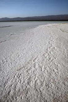Lac Assal, the lowest point on the African continent and the most saline body of water on earth