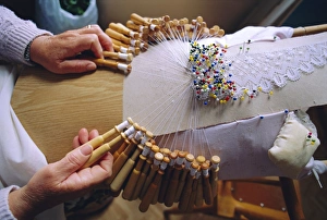 Busy Prints: Lace making