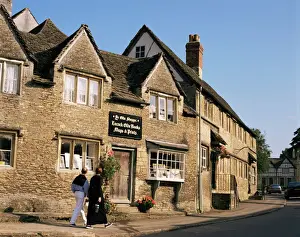 Wiltshire Prints: Lacock, Wiltshire, England, United Kingdom, Europe