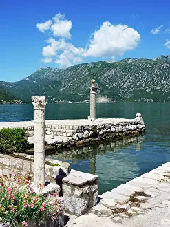 Coastal View Prints: Our Lady of the Rocks, Perast, Bay of Kotor