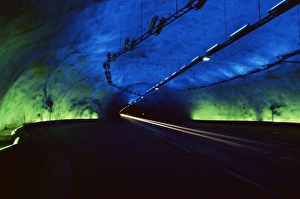 Subterranean Prints: Laerdalstunnelen, the worlds longest road tunnel at 24