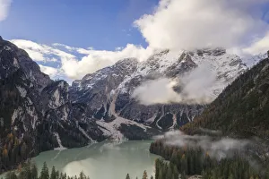 X 2019m11 Prints: Lago di Braies in the Dolomites, Veneto, Italy, Europe