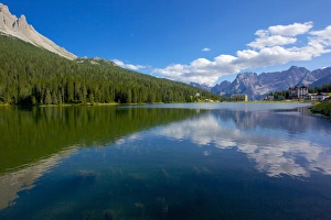Lago di Misurina, Belluno Province, Veneto, Italian Dolomites, Italy, Europe