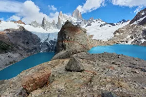 Natural Landmark Gallery: Lago de los Tres and Mount Fitz Roy, Patagonia, Argentina, South America