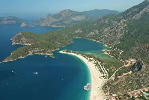Asia Minor Prints: Lagoon Beach, Olu Deniz, near Fethiye, Aegean, Anatolia, Turkey, Asia Minor, Eurasia