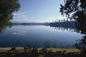 Lake Andraikiba, near Antsirabe, Madagascar, Africa