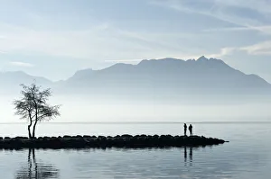 Togetherness Prints: Lake Annecy, Savoie, France, Europe