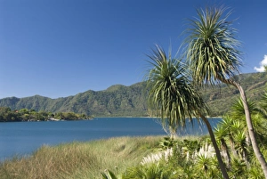 Santiago Atitlan Prints: Lake Atitlan, near Santiago Atitlan, Guatemala, Central America