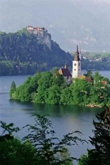 Images Dated 8th August 2008: Lake Bled, Slovenia