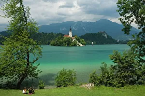 Images Dated 9th July 2007: Lake Bled, Slovenia, Europe