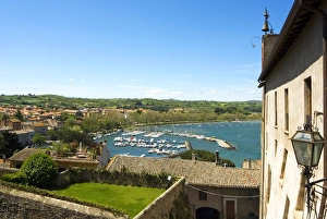 Viterbo Prints: Lake of Bolsena, Capodimonte, Viterbo, Lazio, Italy, Europe