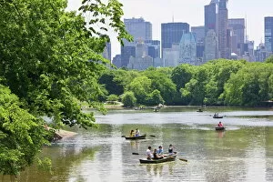 The Lake, Central Park, Manhattan, New York City, New York, United States of America