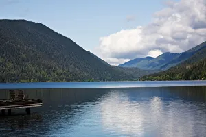 Washington Prints: Lake Crescent, Olympic Peninsula, Washington State, United States of America