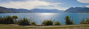Images Dated 10th April 2011: Lake Hawea, West Coast, South Island, New Zealand, Pacific