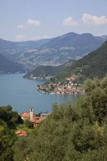 Images Dated 18th August 2011: Lake Iseo, Lombardy, Italian Lakes, Italy, Europe