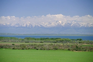 Kirghizstan Prints: Lake Issyk-Kul