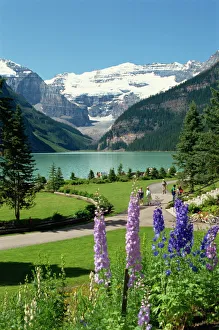 Lake Louise, Banff National Park, UNESCO World Heritage Site, Rocky Mountains