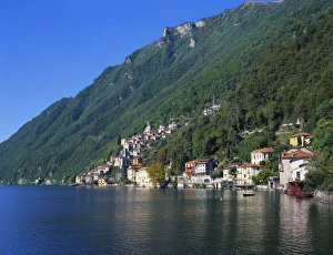Lake Lugano Prints: Lake Lugano, Lombardy, Italy