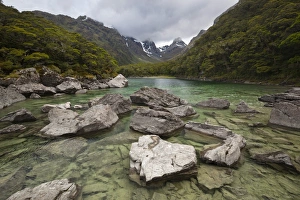 Shallow Prints: Lake Mackenzie, Routeburn Track