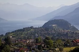 Images Dated 13th August 2011: Lake and mountains, Bellagio, Lake Como, Lombardy, Italian Lakes, Italy, Europe