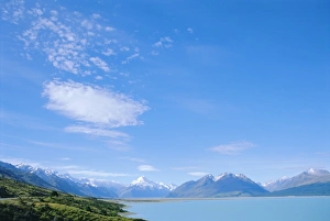 Mount Cook Prints: Lake Pukaki and Mt Cook