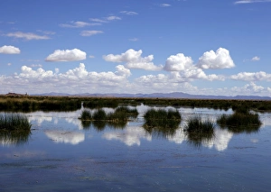 On Holiday Destination Prints: Lake Titicaca, peru, peruvian, south america