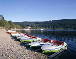 Recreational Boat Prints: Lake Titisee