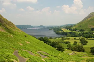 Lake District Prints: Lake Ullswater from Martindale Road, Lake District National Park, Cumbria