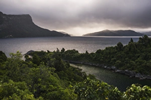 Lake Waikaremoana, Te Urewera, Eastland, North Island, New Zealand, Pacific