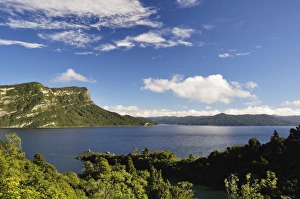 Bay Of Plenty Prints: Lake Waikaremoana, Te Urewera National Park, Bay of Plenty, North Island