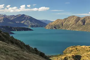 Australasia Prints: Lake Wanaka from Roys Peak Track, Mount-Aspiring National Park