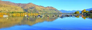 Piers Prints: Lake Wanaka from the waterfront Wanaka